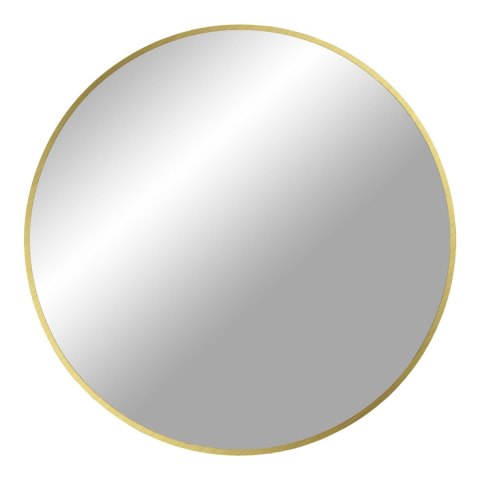 Lustro okrągłe 80cm Madrid w złotej ramie do salonu lub sypialni House Nordic ( Rozmiar: uniwersalny )