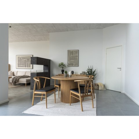 Obraz dekoracyjny Lipari No.1 100x140 czarno‑beżowy do salonu ( Rozmiar: uniwersalny )