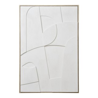 Obraz dekoracyjny Madeline No.2 biały 60x90 cm do salonu i sypialni ( Rozmiar: uniwersalny )