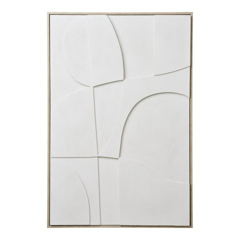 Obraz dekoracyjny Madeline biały 60x90 cm do salonu i sypialni ( Rozmiar: uniwersalny )