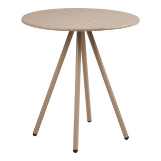 Stół Barletta bistro okrągły taupe 70 cm do ogrodu i na taras ( Rozmiar: uniwersalny )