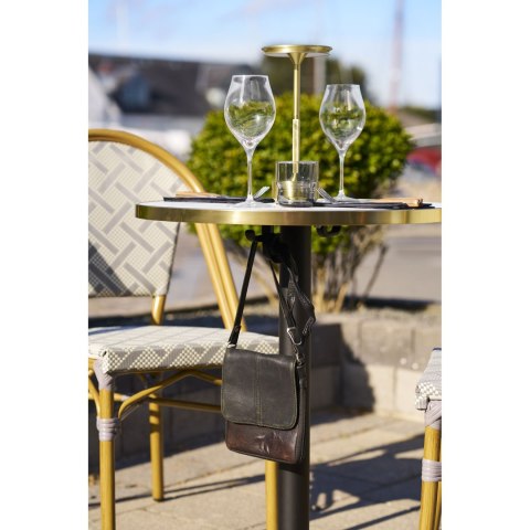 Stół bistro House Nordic biały marmur glamour okrągły do jadalni ( Rozmiar: uniwersalny )