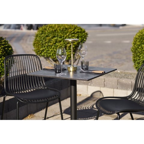 Stół bistro House Nordic szary marmur 60x60 do jadalni nowoczesny ( Rozmiar: uniwersalny )