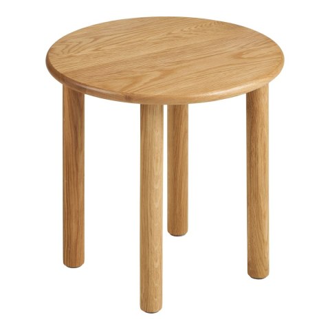 Stolik kawowy Jena okrągły dębowy 40 cm nowoczesny do salonu ( Rozmiar: uniwersalny )
