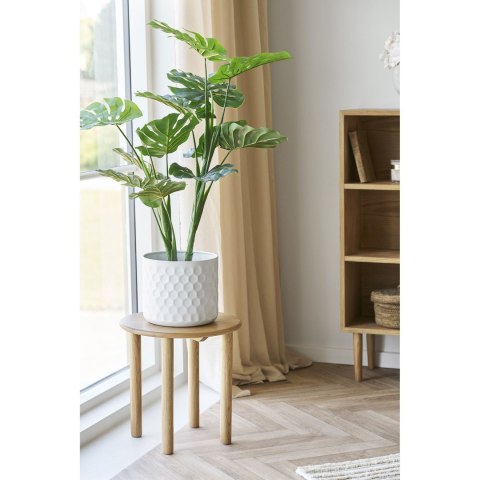 Stolik kawowy Jena okrągły dębowy 40 cm nowoczesny do salonu ( Rozmiar: uniwersalny )