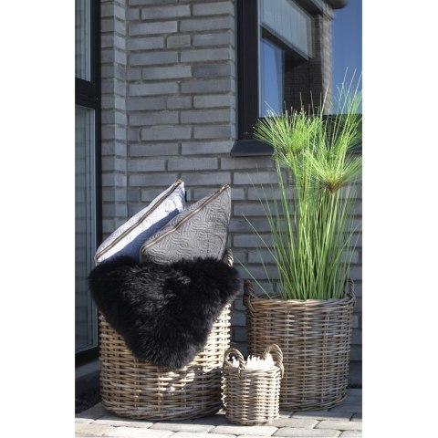 House Nordic Caor zestaw 4 koszy dekoracyjnych rattanowych do salonu i przedpokoju ( Rozmiar: uniwersalny )