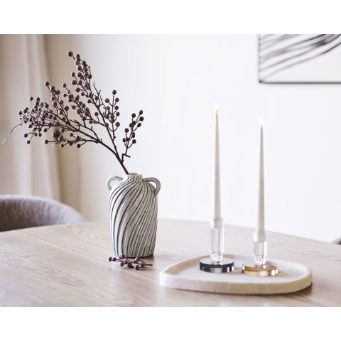 House Nordic Foma niebieski wazon ceramiczny na kwiaty do salonu ( Rozmiar: uniwersalny )