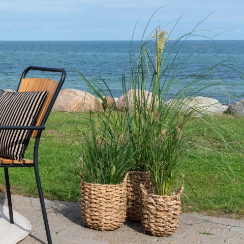 House Nordic Hue kosze dekoracyjne trawa morska boho zestaw 3 sztuki do salonu ( Rozmiar: uniwersalny )
