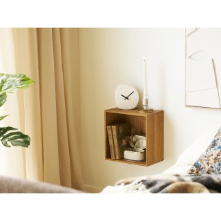 House Nordic Linz biały nowoczesny zegar stołowy bezgłośny do salonu ( Rozmiar: uniwersalny )