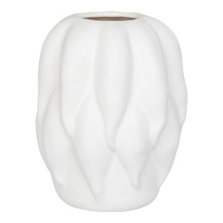 House Nordic biały wazon ceramiczny dekoracyjny 26 cm do salonu ( Rozmiar: uniwersalny )