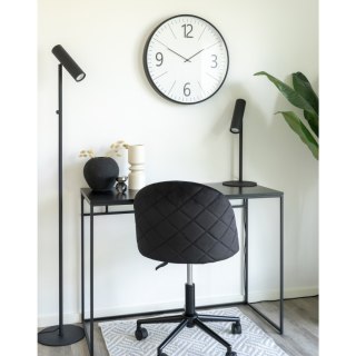 House Nordic nowoczesny cichy zegar ścienny biały 51 cm do salonu ( Rozmiar: uniwersalny )