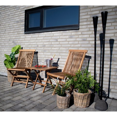 Kosze dekoracyjne Bogor House Nordic rattan kubu zestaw 4 sztuk do salonu ( Rozmiar: uniwersalny )