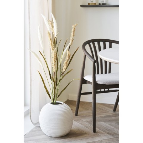 Krzesło Agustin dębowe tapicerowane do jadalni z podłokietnikami ( Rozmiar: uniwersalny )
