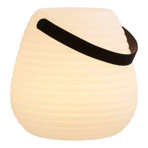 Lampa ogrodowa LED Derry akumulatorowa biała IP44 na taras i balkon ( Rozmiar: uniwersalny )