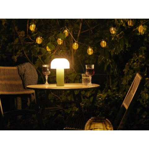 Lampa ogrodowa LED Soham House Nordic akumulatorowa IP44 na taras balkon ( Rozmiar: uniwersalny )