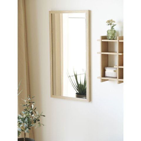 Lustro Scottsdale prostokątne w drewnianej ramie do przedpokoju 45x75 ( Rozmiar: uniwersalny )