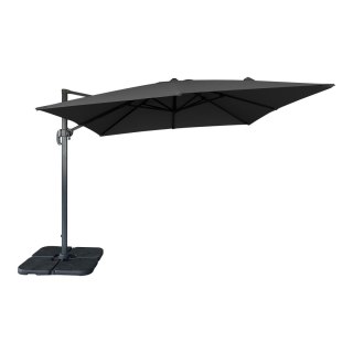Parasol ogrodowy wiszący Baza 295x295 cm nowoczesny czarny House Nordic ( Rozmiar: uniwersalny )