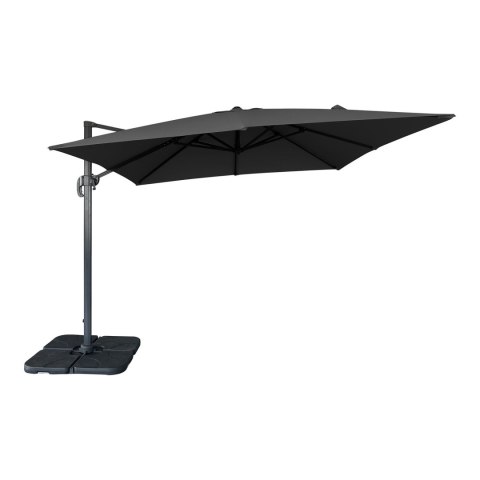Parasol ogrodowy wiszący Baza 295x295 cm nowoczesny czarny House Nordic ( Rozmiar: uniwersalny )