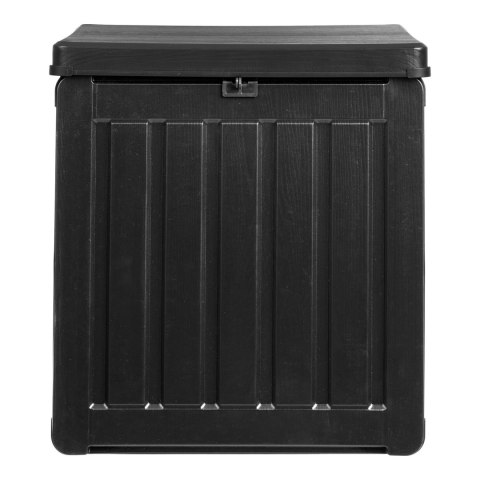 Skrzynia ogrodowa na poduszki House Nordic Sobra 76 l czarna plastikowa ( Rozmiar: uniwersalny )