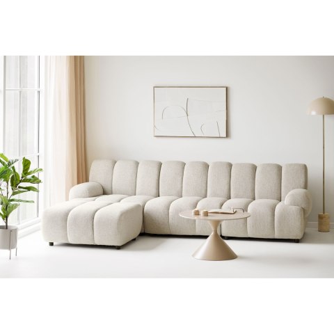 Sofa narożna Taza modułowa 3,5-osobowa piaskowa do salonu lewa ( Rozmiar: uniwersalny )
