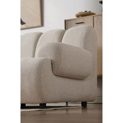 Sofa narożna Taza modułowa 3,5-osobowa piaskowa do salonu lewa ( Rozmiar: uniwersalny )