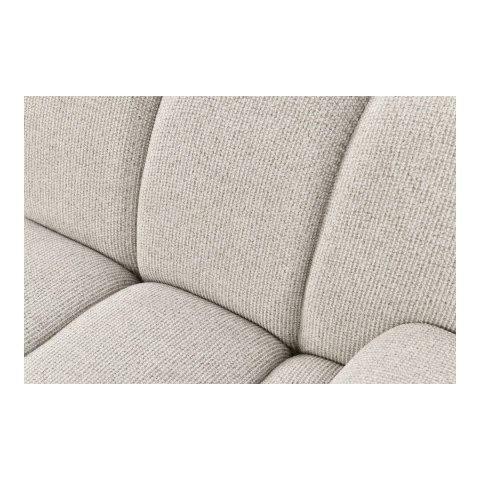 Sofa narożna modułowa Taza 3,5-osobowa piaskowa prawa do salonu ( Rozmiar: uniwersalny )