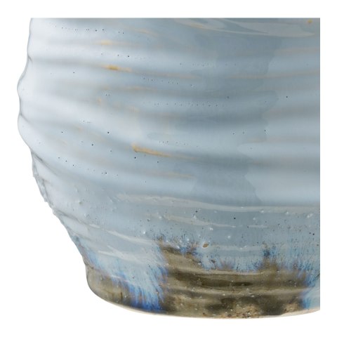Wazon Toran ceramiczny jasnoniebieski nowoczesny wazon na kwiaty ( Rozmiar: uniwersalny )