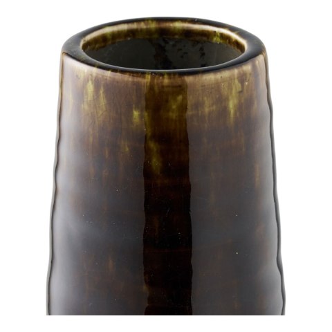 Wazon ceramiczny Cali brązowy wysoki dekoracyjny do salonu 48 cm ( Rozmiar: uniwersalny )