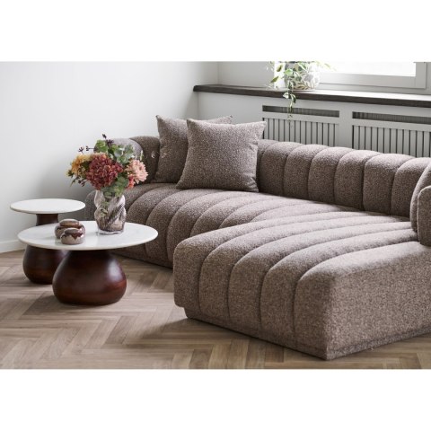 Wazon szklany Golb brązowy 25 cm nowoczesny dekoracyjny do salonu ( Rozmiar: uniwersalny )
