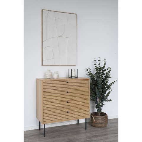 Zestaw 2 koszy dekoracyjnych Aosta House Nordic boho z liści bananowca ( Rozmiar: uniwersalny )