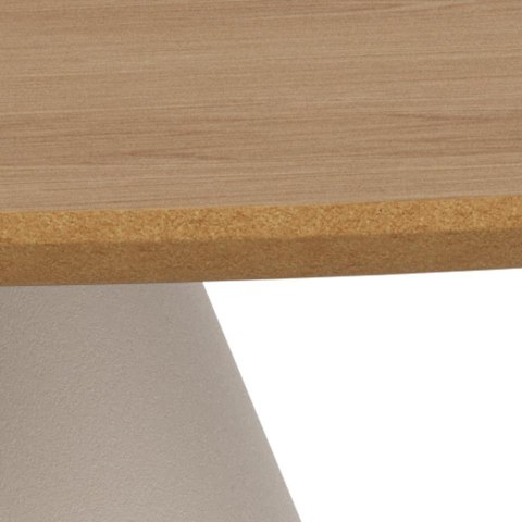 Actona Soli stolik kawowy okrągły 85 cm dąb kaszmir nowoczesny do salonu ( Rozmiar: uniwersalny )