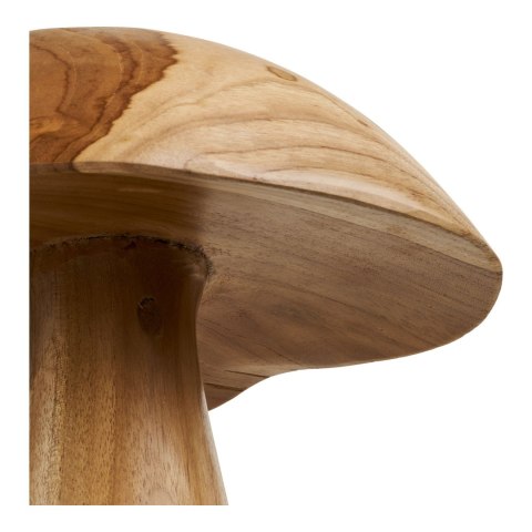 Dekoracja ogrodowa Mushrooms House Nordic komplet z drewna tekowego naturalny ( Rozmiar: uniwersalny )