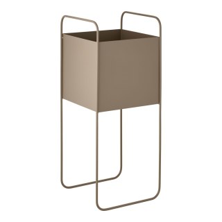 House Nordic donica stalowa brązowa wysoka loftowa do salonu 54 cm ( Rozmiar: uniwersalny )