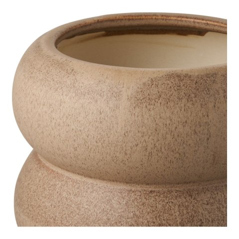 House Nordic doniczka ceramiczna brązowa boho do salonu 19 cm ( Rozmiar: uniwersalny )