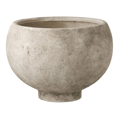 House Nordic doniczka ceramiczna szara okrągła dekoracyjna do salonu ( Rozmiar: uniwersalny )
