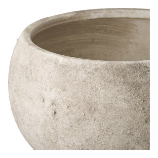 House Nordic doniczka ceramiczna szara okrągła dekoracyjna do salonu ( Rozmiar: uniwersalny )
