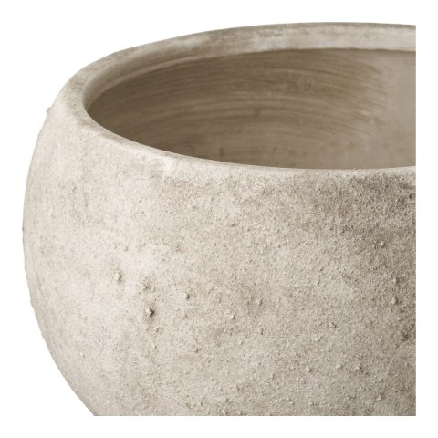 House Nordic doniczka ceramiczna szara okrągła dekoracyjna do salonu ( Rozmiar: uniwersalny )