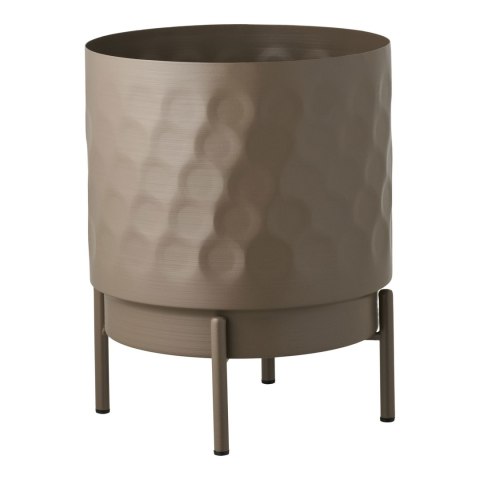 House Nordic doniczka stalowa brązowa 21 cm nowoczesna do salonu ( Rozmiar: uniwersalny )