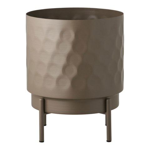 House Nordic doniczka stalowa brązowa 21 cm nowoczesna do salonu ( Rozmiar: uniwersalny )