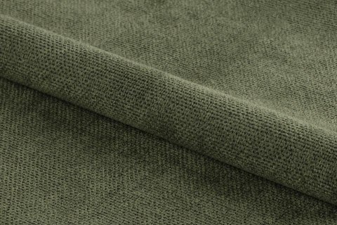 Krzesło Cliff zielone do jadalni nowoczesne tapicerowane na czarnych nogach ( Rozmiar: uniwersalny )