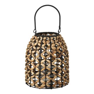 Lampion ogrodowy Pinto House Nordic boho technorattan naturalny/czarny na taras ( Rozmiar: uniwersalny )