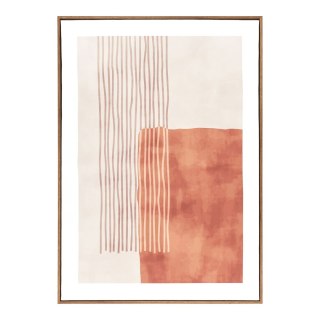 Obraz dekoracyjny Mina beżowo‑brązowy 50x70 boho do salonu House Nordic ( Rozmiar: uniwersalny )