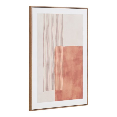 Obraz dekoracyjny Mina beżowo‑brązowy 50x70 boho do salonu House Nordic ( Rozmiar: uniwersalny )