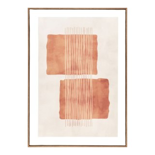 Obraz dekoracyjny Mina nr 2 beżowo‑brązowy 50x70 House Nordic do salonu ( Rozmiar: uniwersalny )