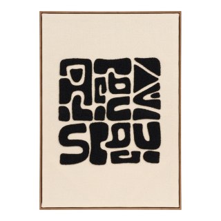 Obraz dekoracyjny Tine 50x70 boho czarno‑brązowy do salonu House Nordic ( Rozmiar: uniwersalny )