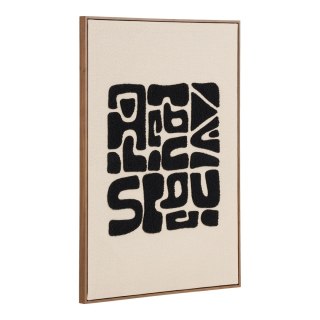 Obraz dekoracyjny Tine 50x70 boho czarno‑brązowy do salonu House Nordic ( Rozmiar: uniwersalny )