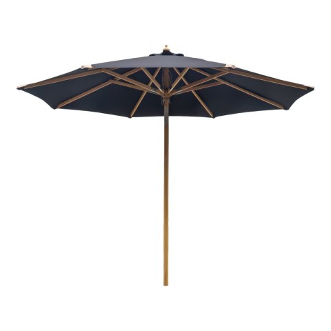 Parasol ogrodowy Austin House Nordic czarny 300 cm klasyczny z funkcją pochylenia ( Rozmiar: uniwersalny )