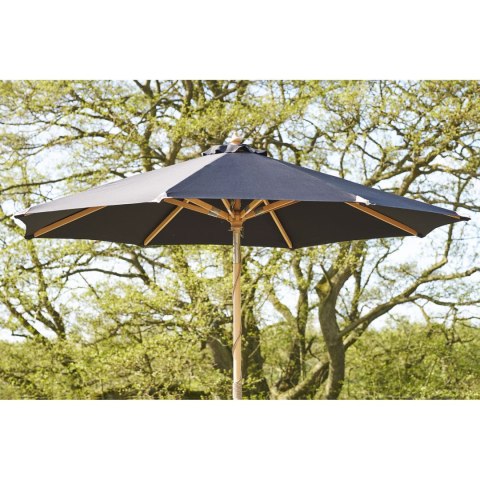 Parasol ogrodowy Austin House Nordic czarny 300 cm klasyczny z funkcją pochylenia ( Rozmiar: uniwersalny )