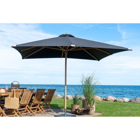 Parasol ogrodowy Orlando 300x300 cm czarny klasyczny luksusowy House Nordic ( Rozmiar: uniwersalny )