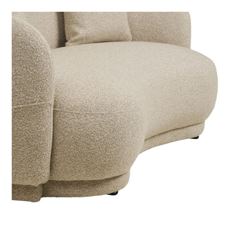 Sofa Hawkes 2,5-osobowa piaskowa nowoczesna do salonu House Nordic ( Rozmiar: uniwersalny )